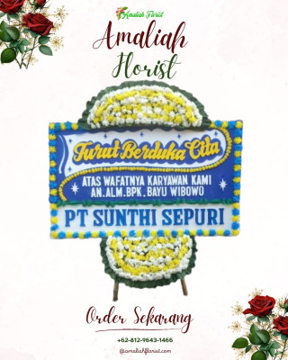 Papan Bunga Duka di Kembayan