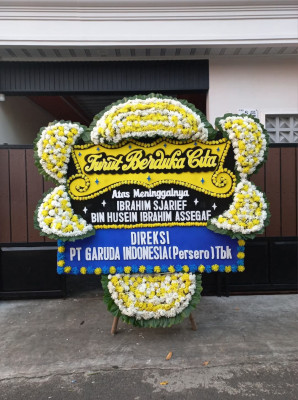 Papan Bunga Duka di Kembayan